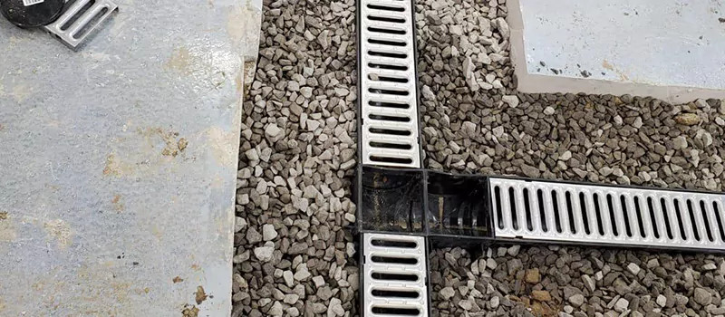 Storm Water Trench Drain Repair in Ajax, ON